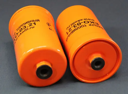 Фильтр топливный ГАЗ/дв.406/гайка/резьба M14/M12/ЕКО/